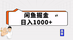 (10227期)闲鱼暴力掘金项目,轻松日入1000+-盛鼎技术
